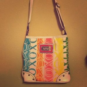 Xoxo rainbow Crossbody/Messenger Bag purse